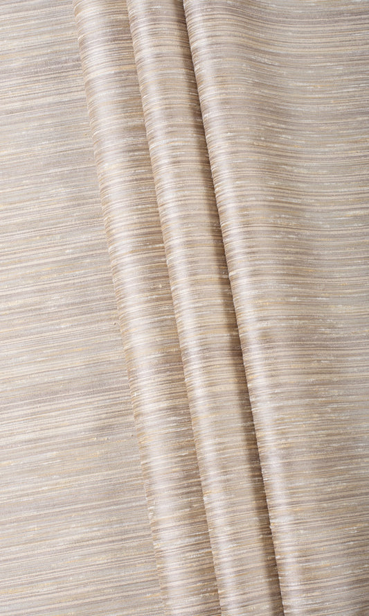 Faux Silk Home Decor Fabric Sample (Sepia Beige)
