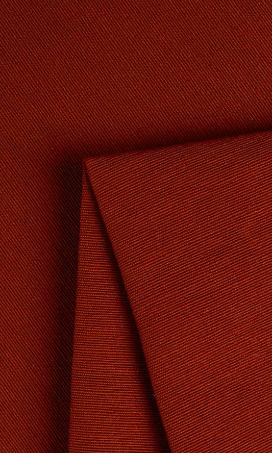 Cotton Curtains (Copper Orange)