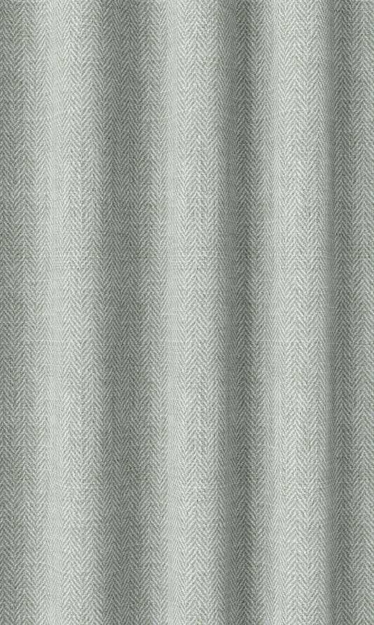 Herringbone Textured Drapes (Pastel Blue)