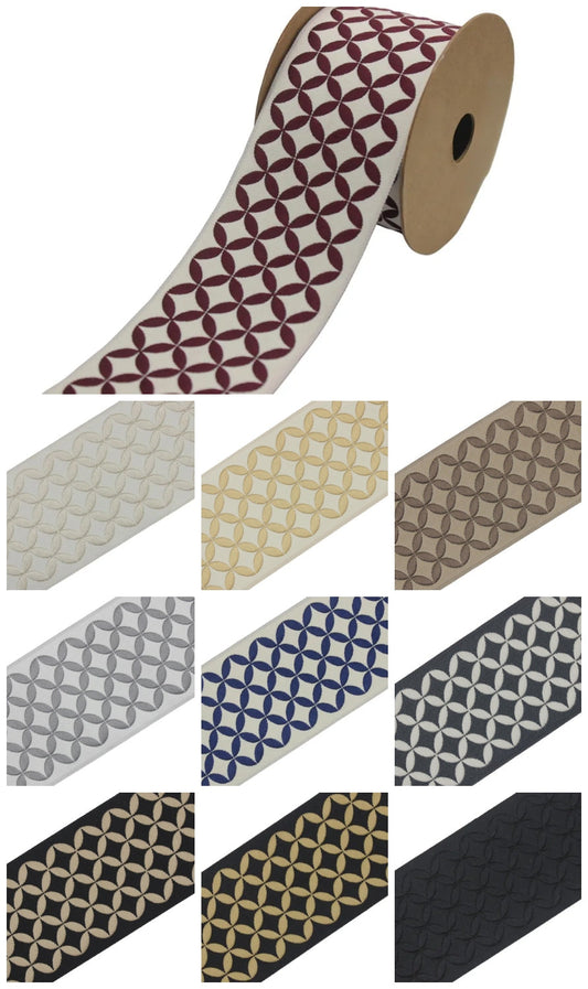 Roman shade ribbon  trim