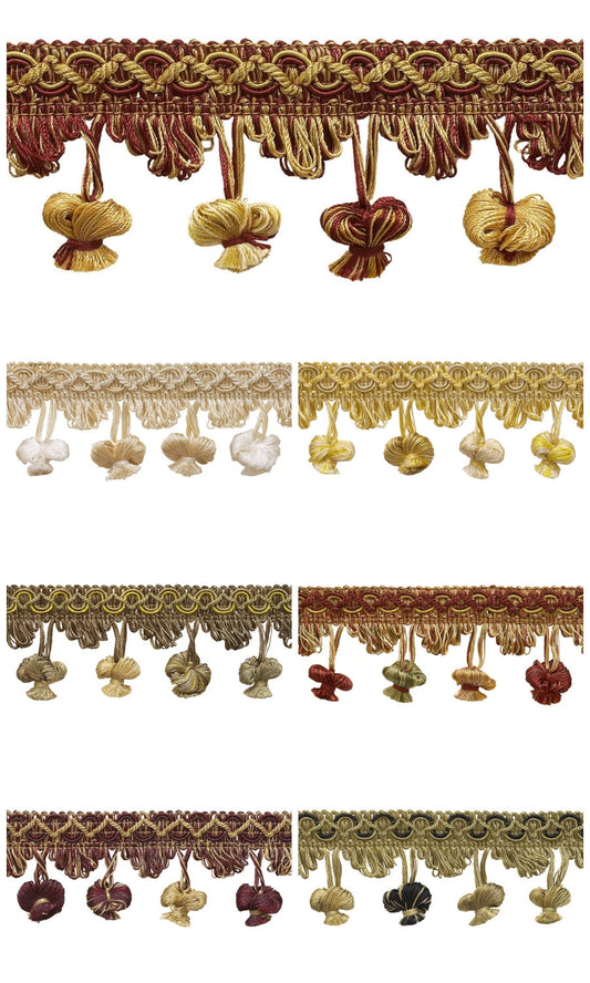 Tassels and roman shade trims
