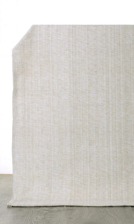 Cotton Home Decor Fabric Sample (Cream)