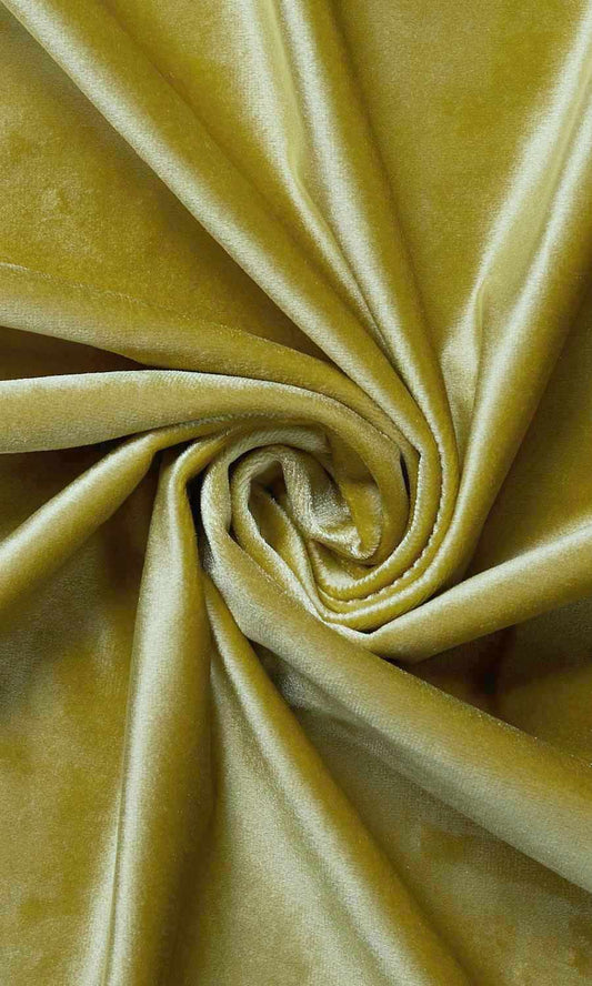 Velvet Home Decor Fabric By the Yard (Green)