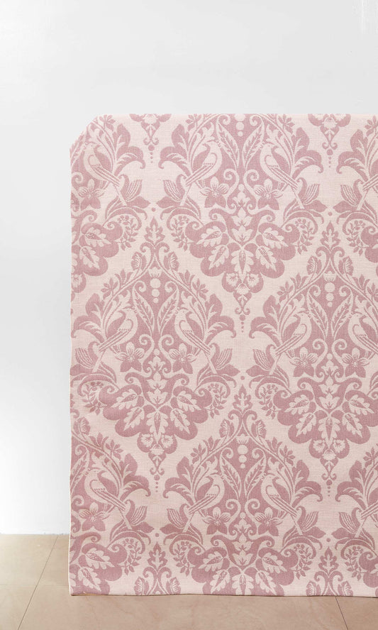 Damask Drapery (Pink)