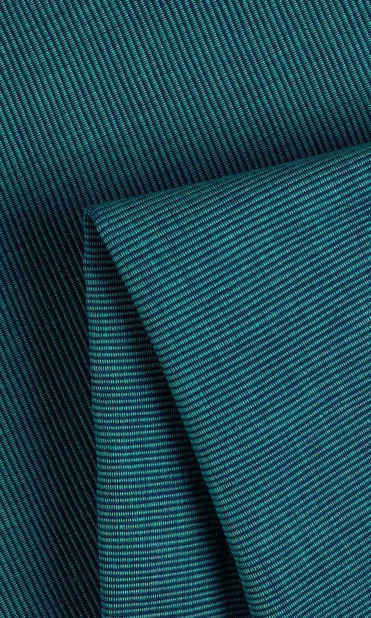 Cotton Window Curtains (Blue)