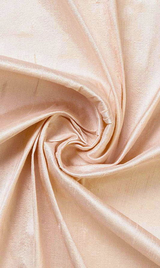 Dupioni Silk Curtains (Peach/ Coral Pink)