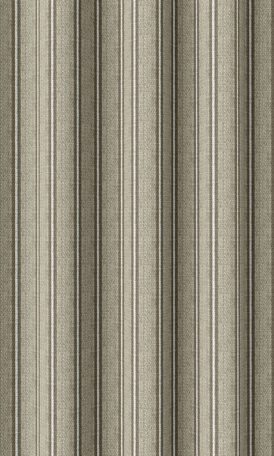 Geometric Print Drapery (Beige/ Brown)