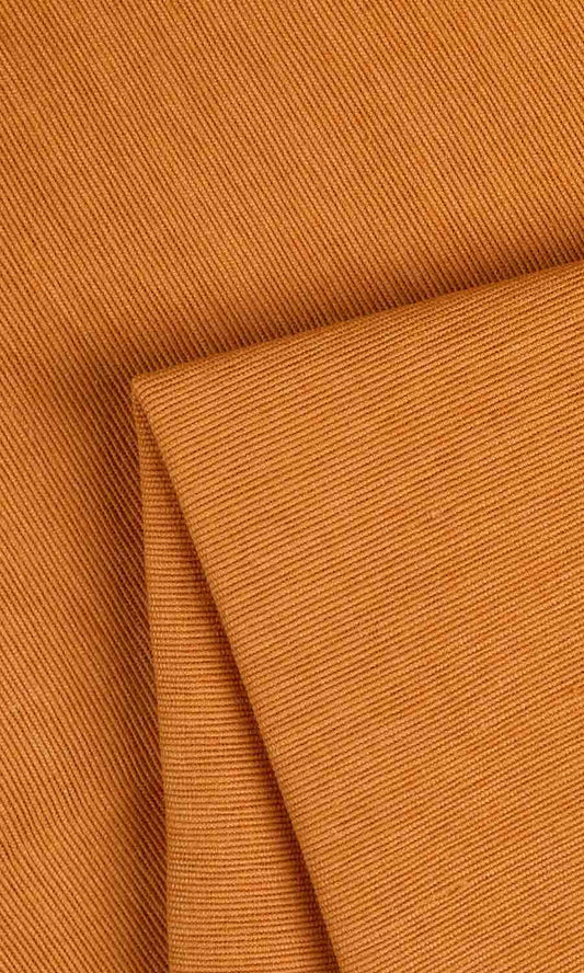 Cotton Drapery (Ochre Orange)