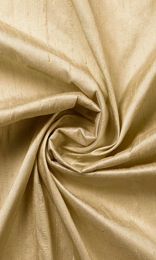Pure Silk Home Decor Fabric Sample (Beige)
