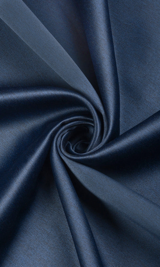 Blackout Fabric Blinds (Blue)