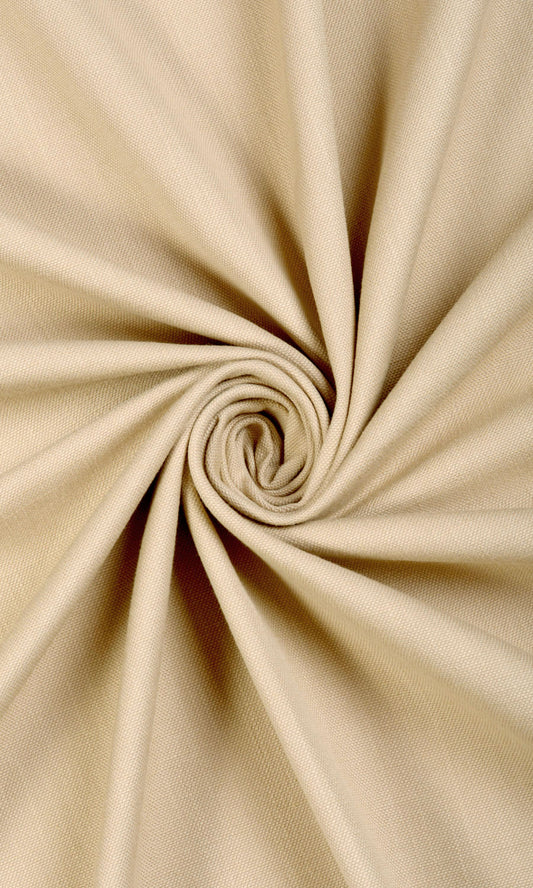 Poly-Cotton Home Decor Fabric Sample (Beige)
