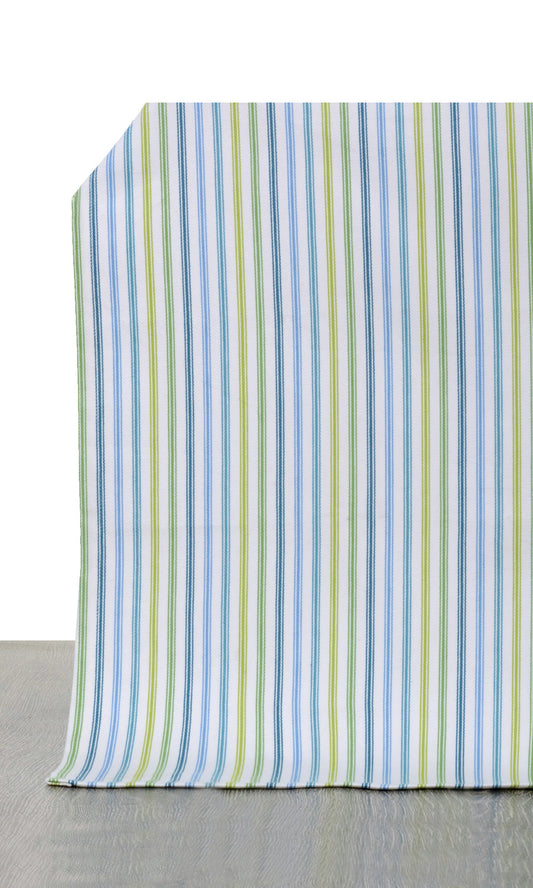 Cotton Roman Blinds (Blue/ Green/ Yellow)