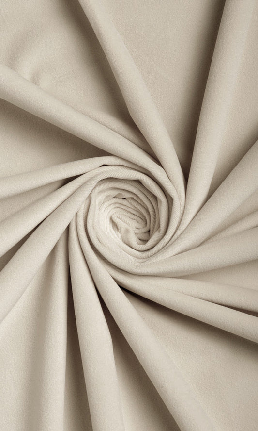 Velvet Window Shades (Soft Tan/ Beige)