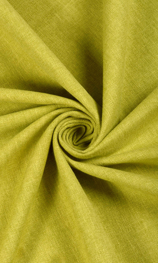 Linen Blend Home Decor Fabric Sample (Green)
