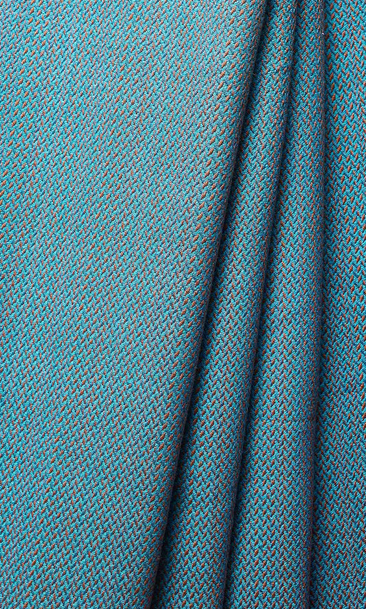 Cotton Home Decor Fabric Sample (Blue)