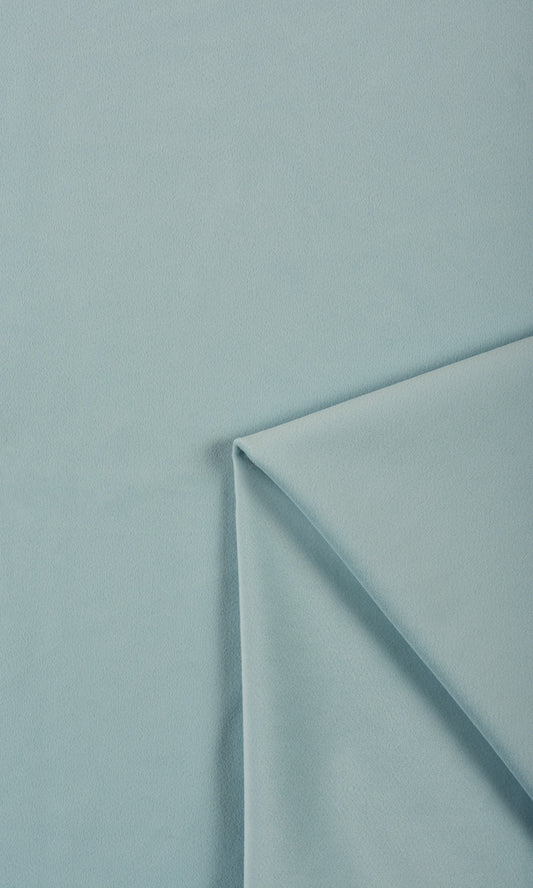 Velvet Home Decor Fabric By the Yard (Celeste Blue)
