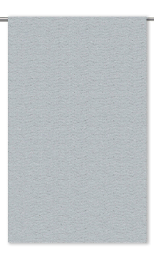 Herringbone Textured Window Curtains (Misty Gray)
