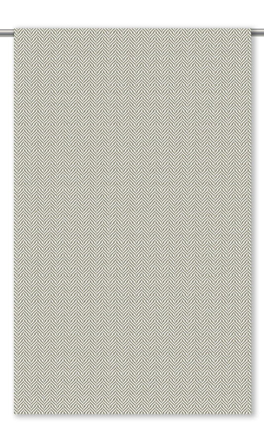 Herringbone Textured Home Decor Fabric Sample (Green-Gray)