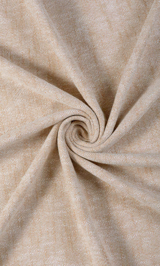 Plain Cotton Drapery (Natural Oatmeal Beige)