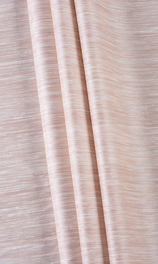 Textured Faux Silk Home Decor Fabric Sample (Cavern Pink)