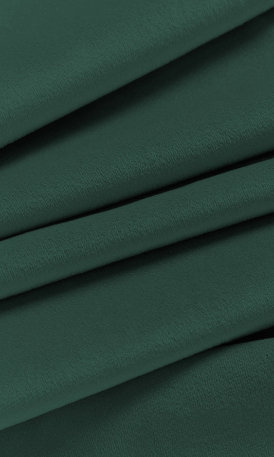 Velvet Home Décor Fabric By the Yard (Peacock Blue/ Green)