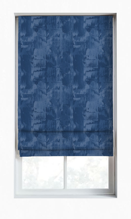Room Darkening Home Décor Fabric By the Yard (Cobalt/ Denim Blue)