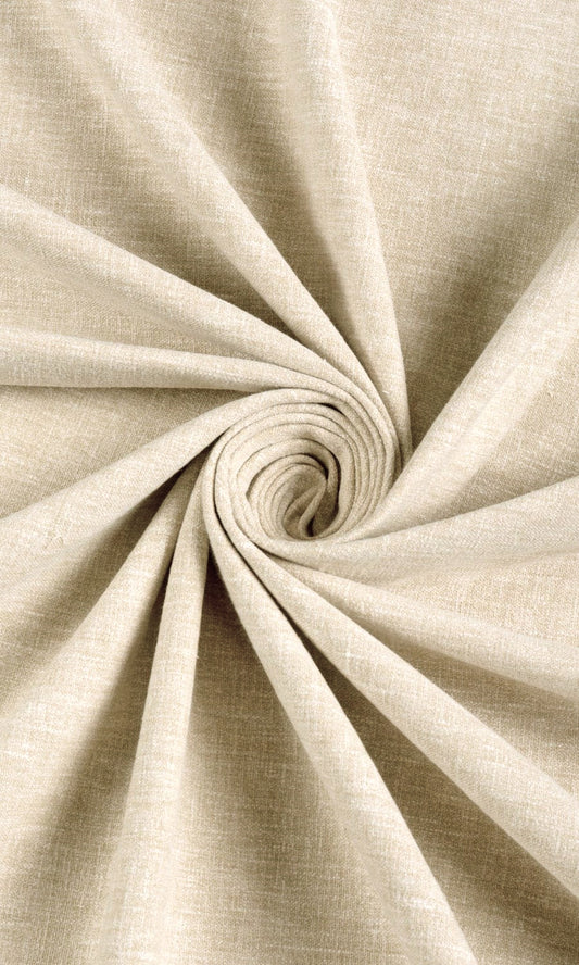 Linen Texture Home Decor Fabric Sample (Oatmeal Beige)