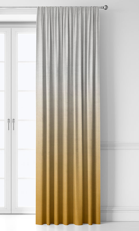 2-Tone Ombre Home Decor Fabric Sample (Yellow)