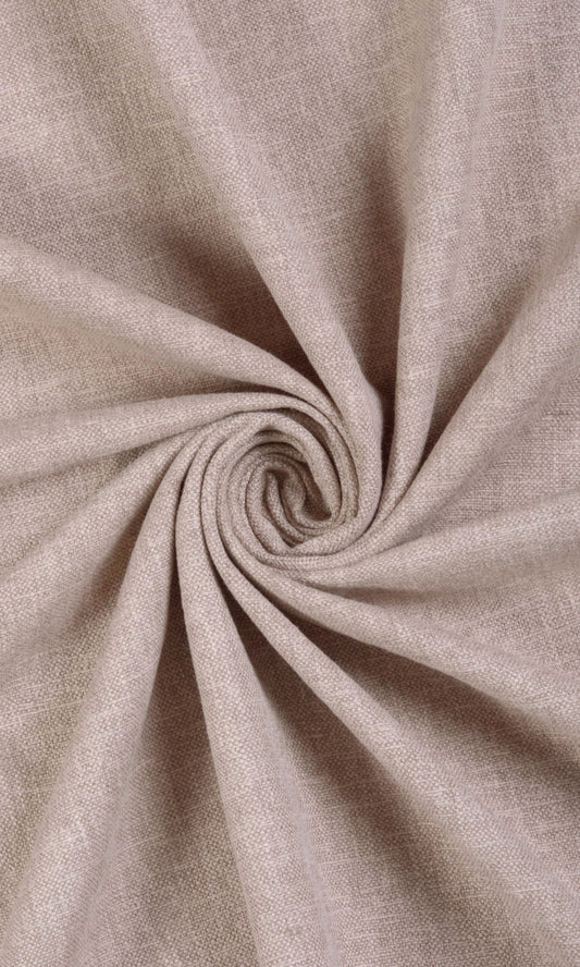 Linen Blend Drapery (Pale Beige)