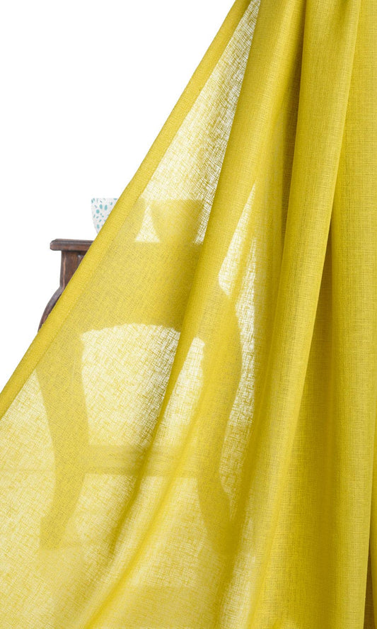 Sheer Drapery (Yellow)