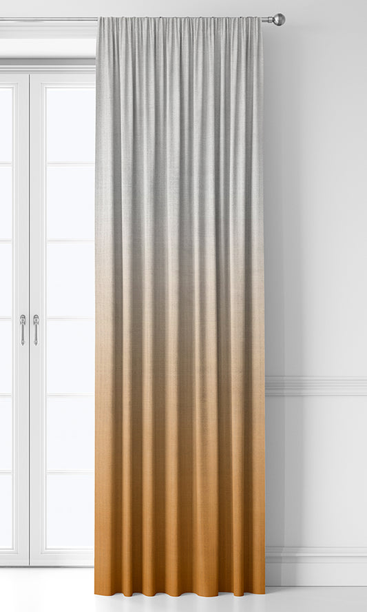 2-Tone Ombre Fabric Blinds (Orange)