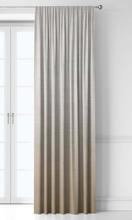 2-Tone Ombre Home Decor Fabric By the Yard (Beige)