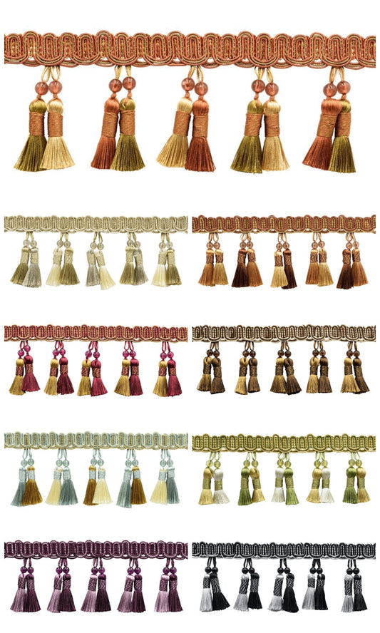 Tassels and roman shade trims