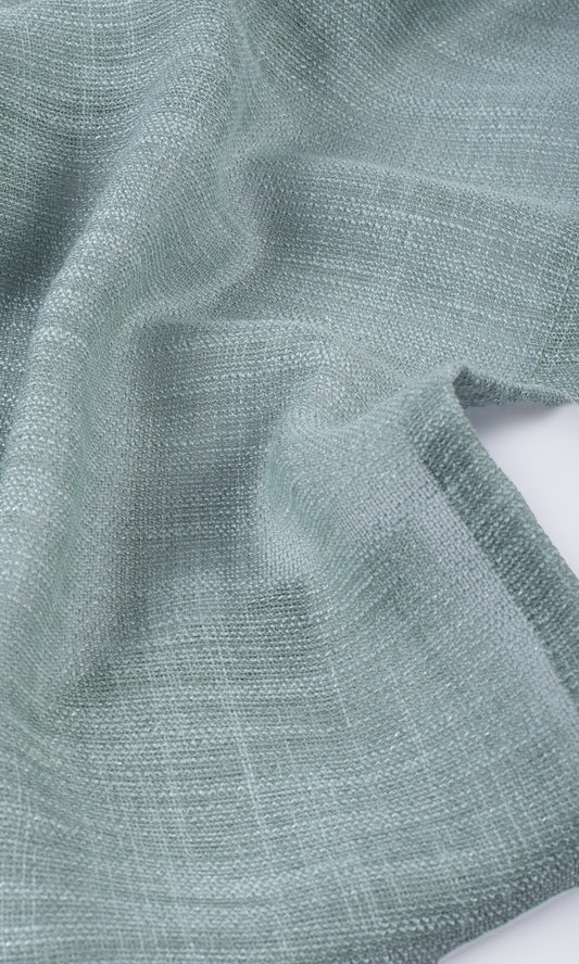 Textured Sheer Roman Blinds (Cambridge Blue)