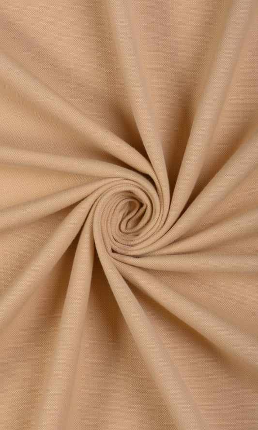 Poly-Cotton Window Curtains (Salmon)