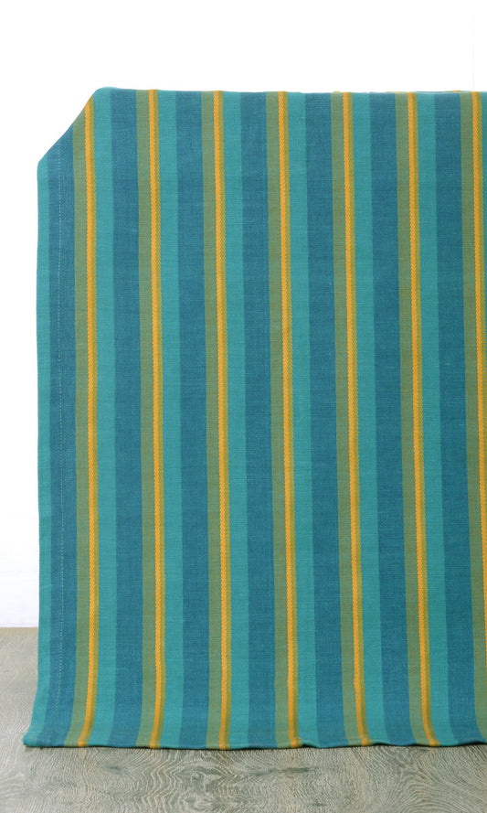 Cotton Fabric Blinds (Blue)