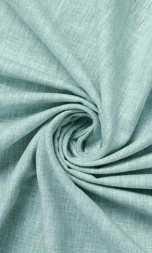 Cotton Blend Home Décor Fabric Sample (Turquoise Blue)