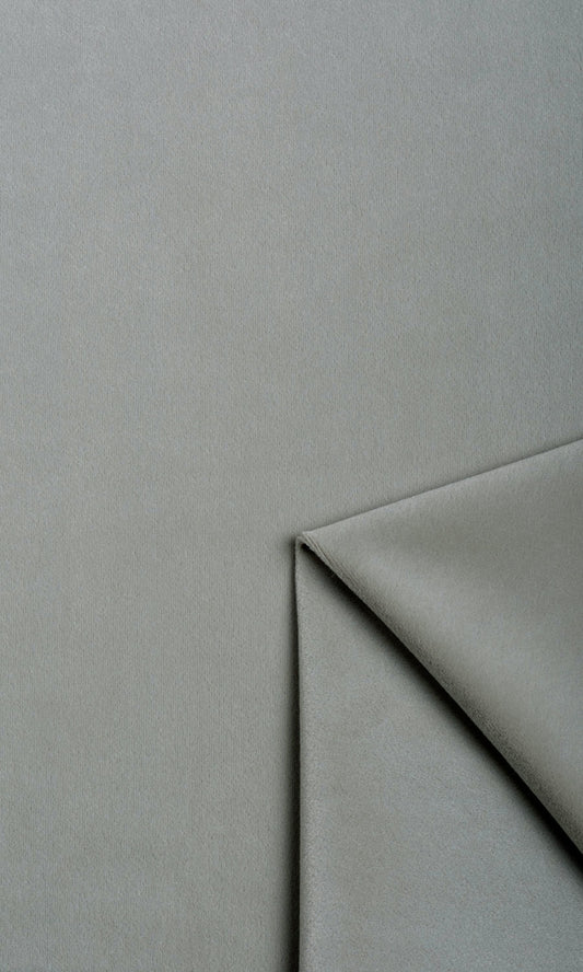 Velvet Window Shades (Gray)