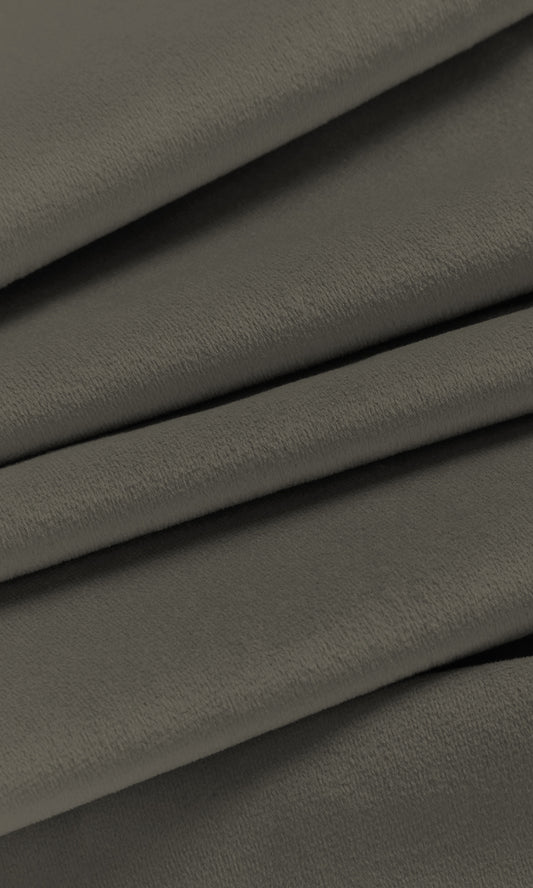 Velvet Home Decor Fabric By the Yard (Grey)
