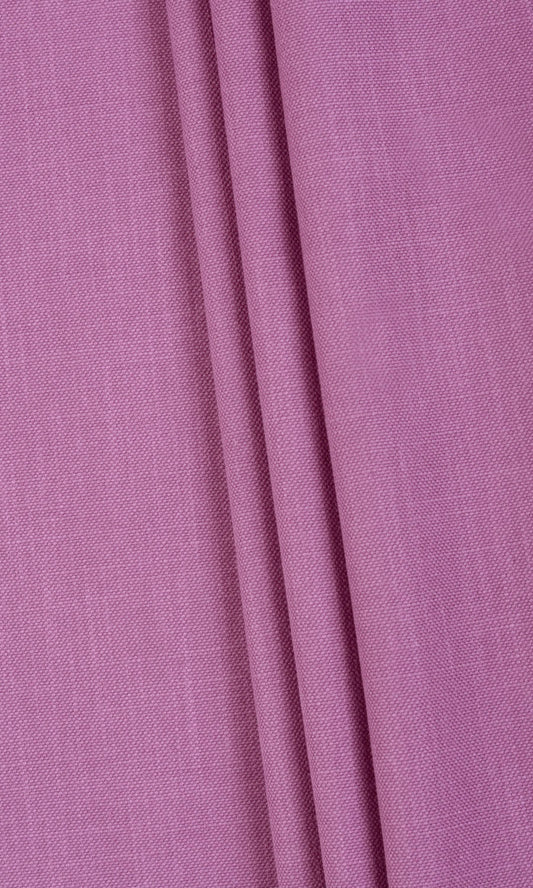 Poly-Cotton Window Curtains (Fuchsia Pink/ Purple)