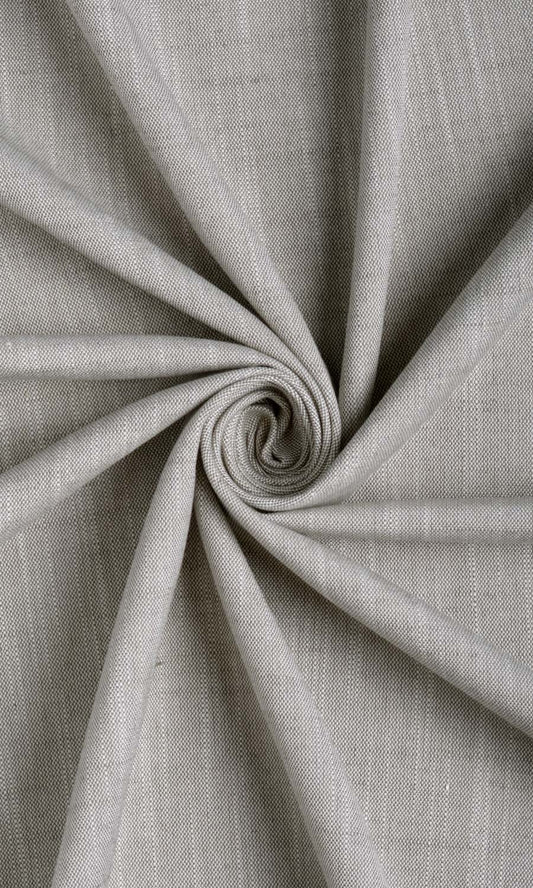 Plain Linen Texture Drapery (Warm Grey)
