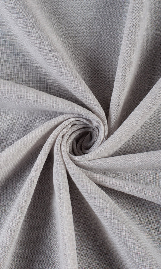 Plain Sheer Home Decor Fabric Sample (Cool Gray)
