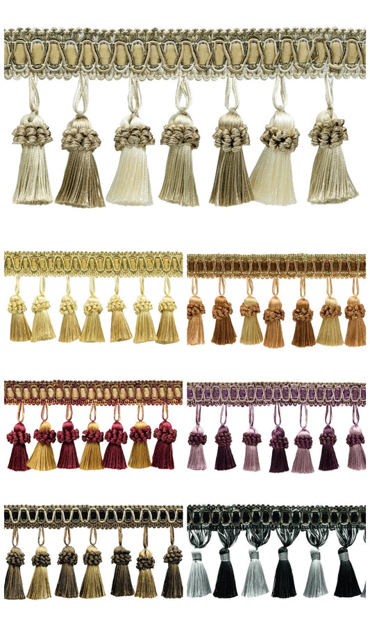 Tassels and roman shade trims