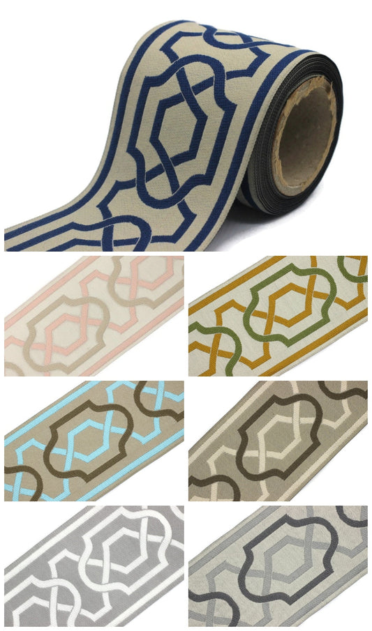 Roman shade ribbon  trim