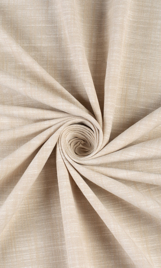 Linen-Textured Home Decor Fabric Sample (Pale Beige)