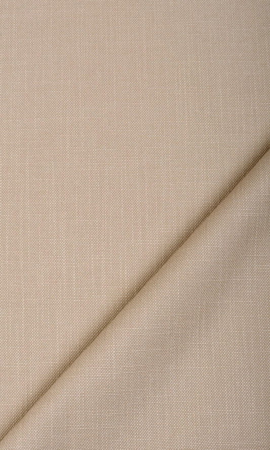 Poly-Cotton Curtain Panels (Brown)