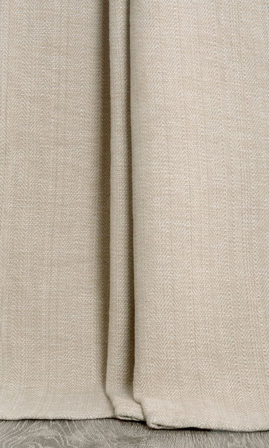 Cotton Window Shades (Beige)