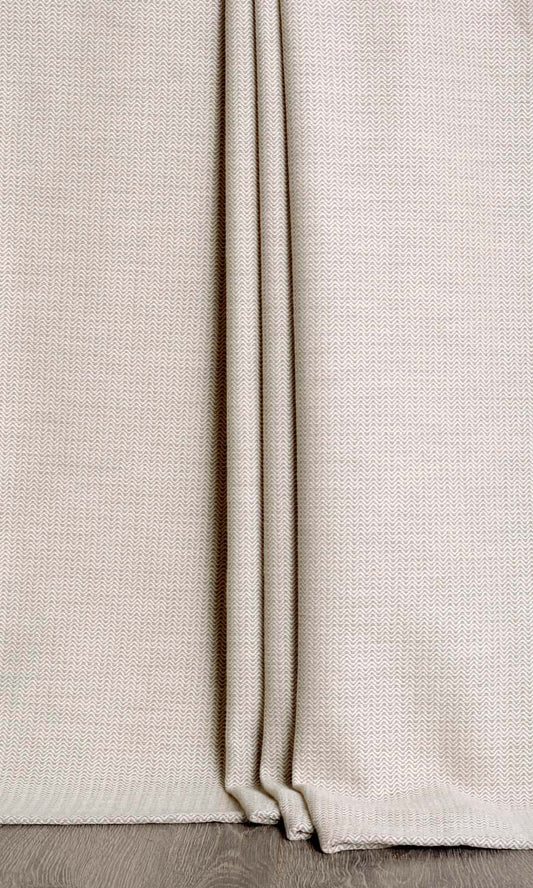 Textured   Window Curtains (Grey/ Beige)