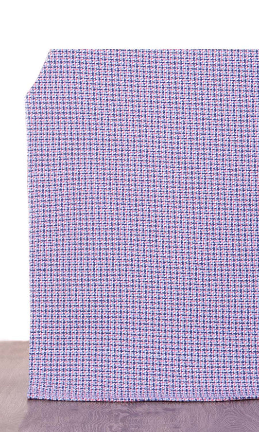 Basketweave Home Decor Fabric Sample (Violet/ Purple/ Pink)