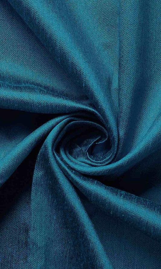 Faux Silk Home Decor Fabric Sample (Blue)